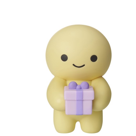 Gratitude figure — front view